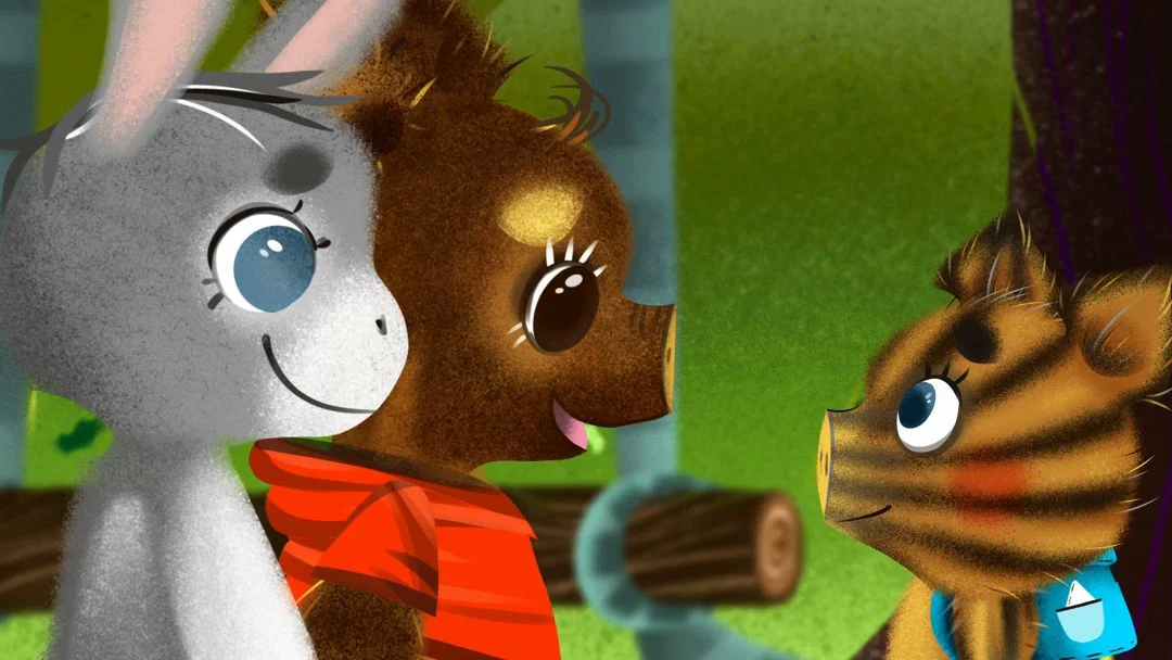 Кабанчик, который сморел вдаль